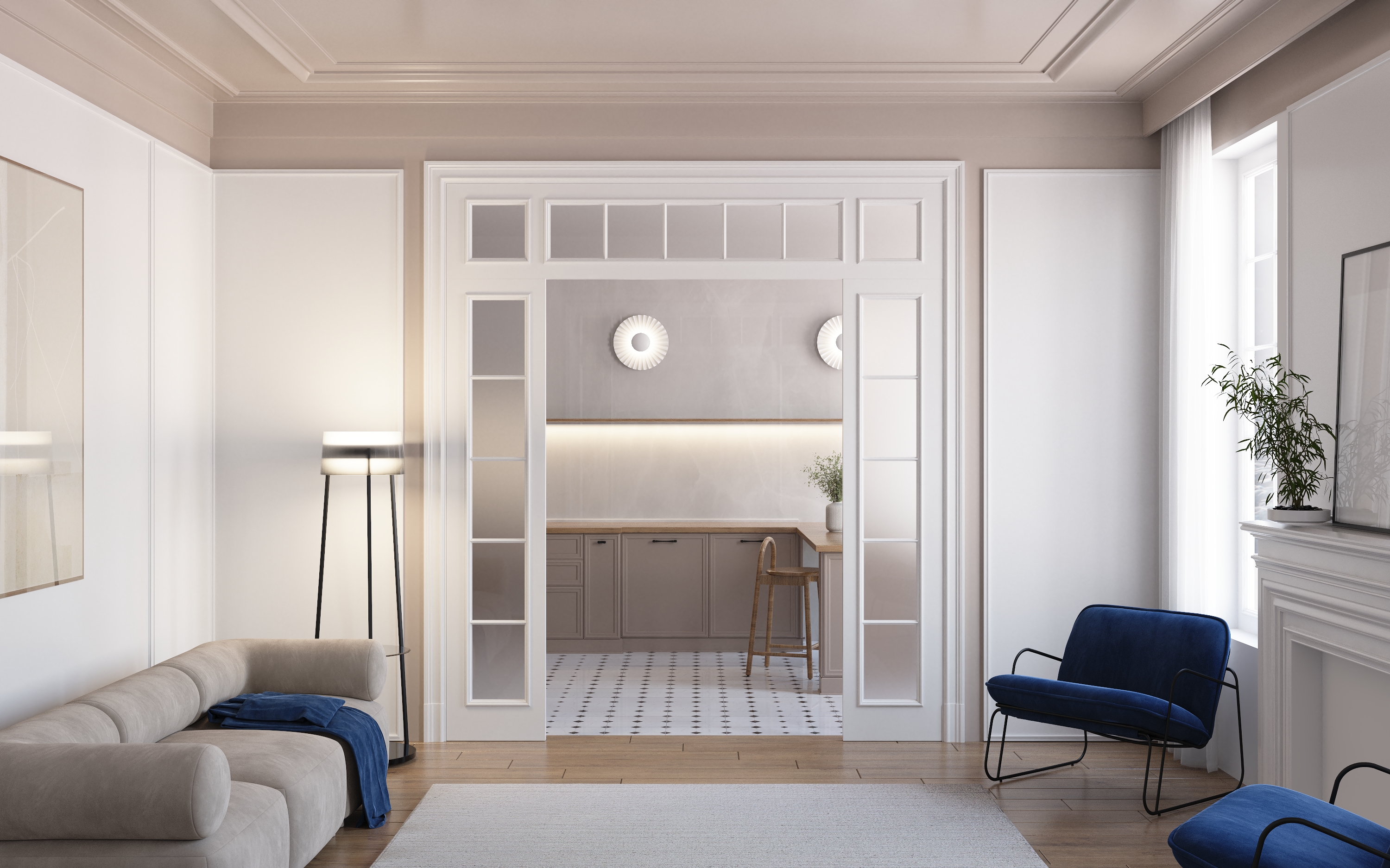 Межкомнатный портал Древпром Classic CS 3-12